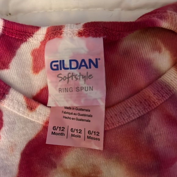 Tie dyed side bloom onesie - Picture 3 of 3